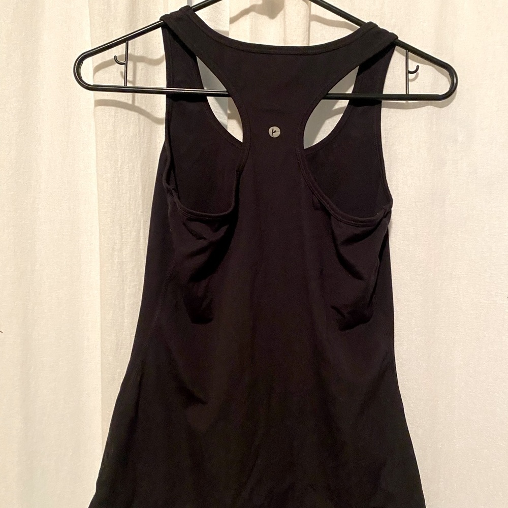 Black Athletic Tank Top
